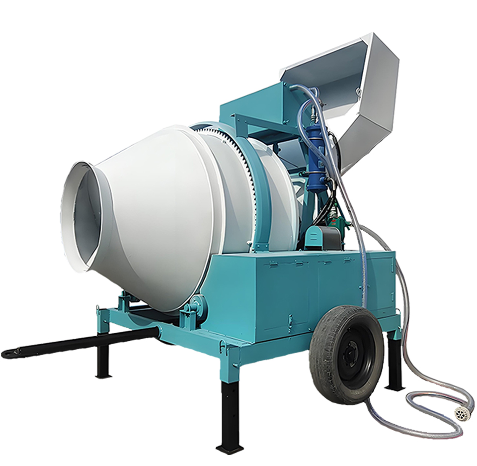 JZC Roller Tipping Bucket Concrete Mixer