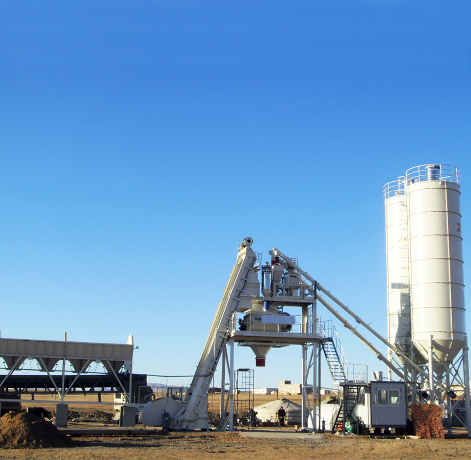 HZS60 Concrete Mixing Plant