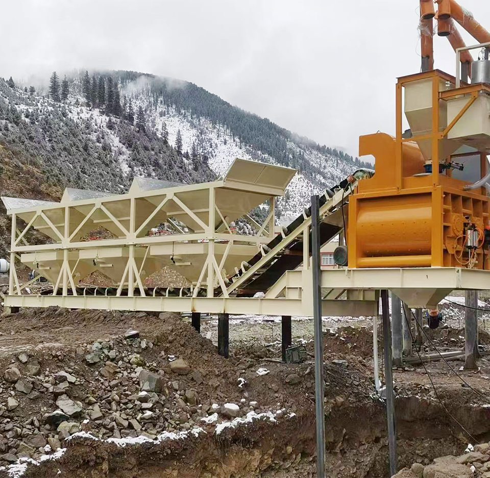 YHZS Mobile Mixing Plant